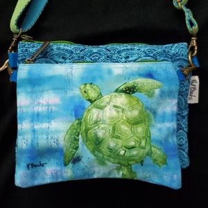 Sun N Sand by Paul Brent small Canvas bag …